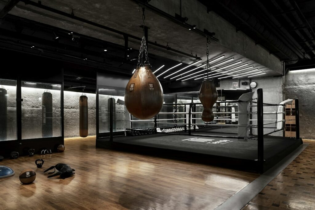 Illustrative boxing gym by Temple Noble Art / Unsplash; not the Sylmar event or its participants.
