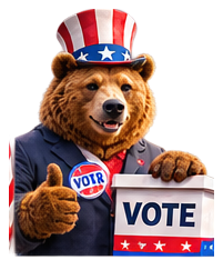 California58 grizzly mascot: elections