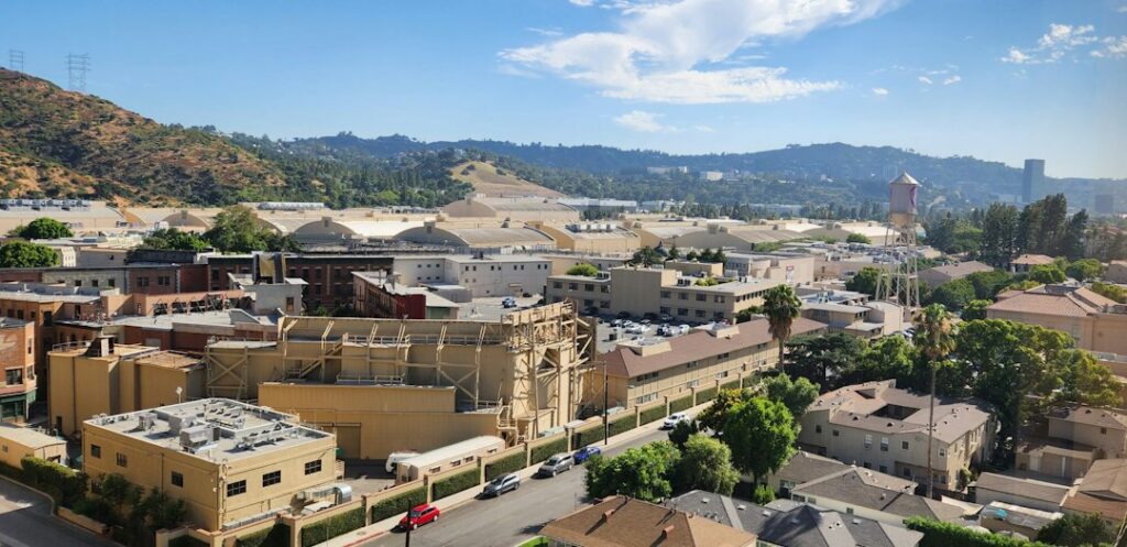 California city landscape illustrating statewide county behavioral health information