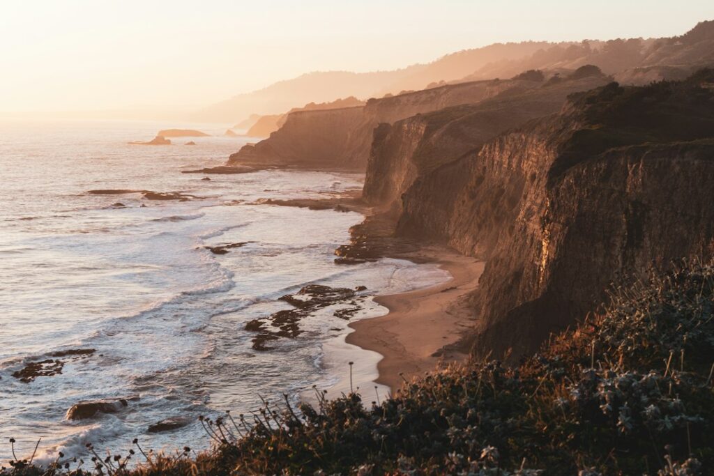 Illustrative coastal road, photograph by Craig Melville / Unsplash. Not the reported California event or project location.