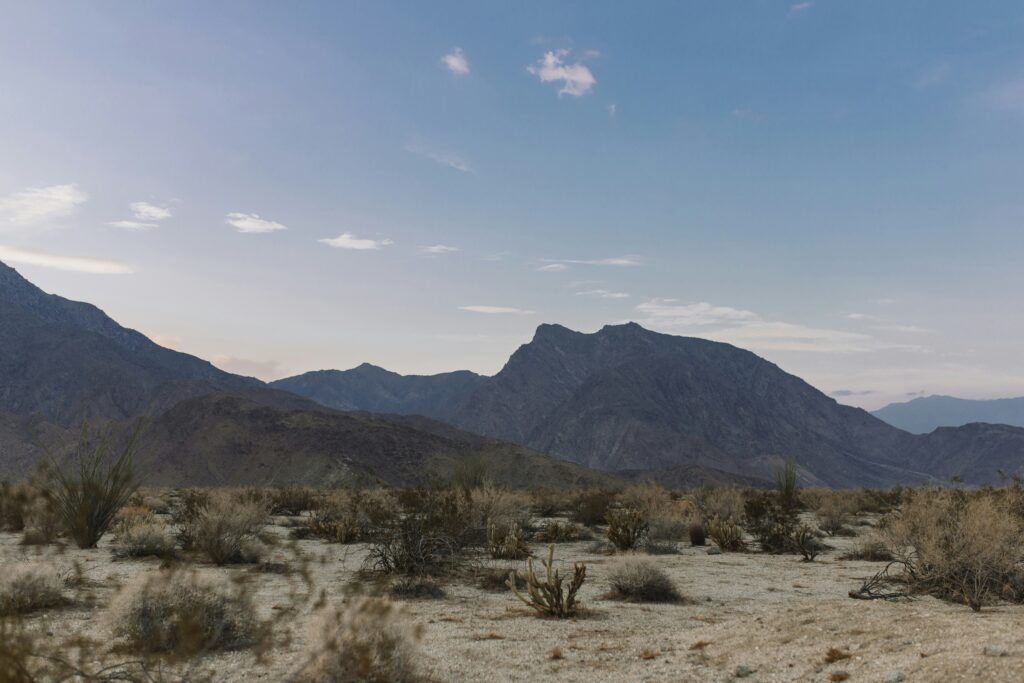 Mountain scenery representing rural California; illustrative, not identified as Bridgeport