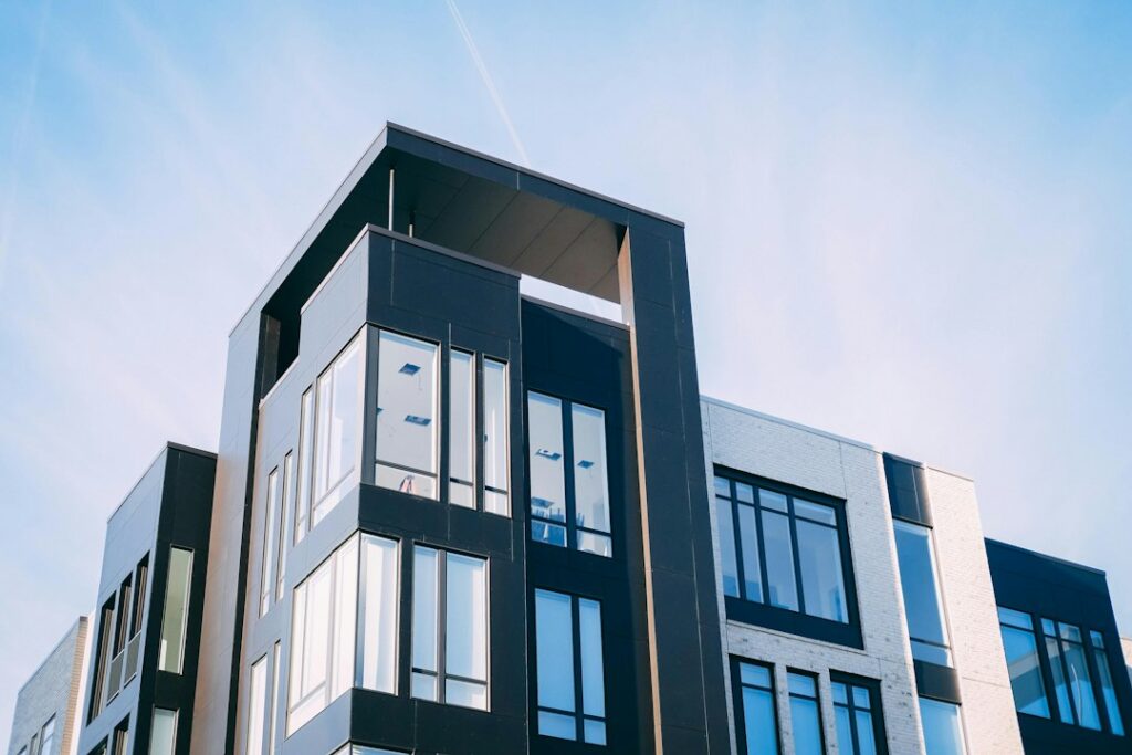 Illustrative residential apartment building, not Santa Lucia Apartments in Soledad