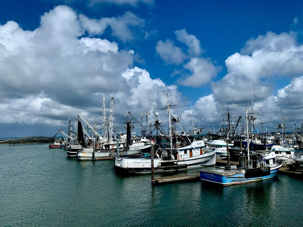 Illustrative fishing industry photograph in Washington, not a Monterey Bay fishing vessel