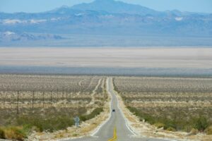 Mojave Desert landscape in Sheephole Valley California by Shinichiro Ichimura / Unsplash; not a photo of a specific Trona lot.