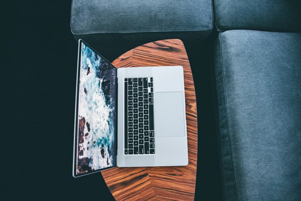Laptop used for online benefits services — thematic image for California EDD update