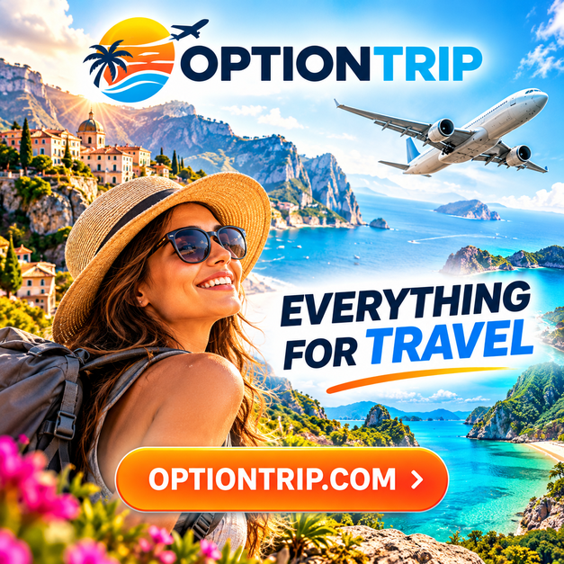 OptionTrip travel advertisement