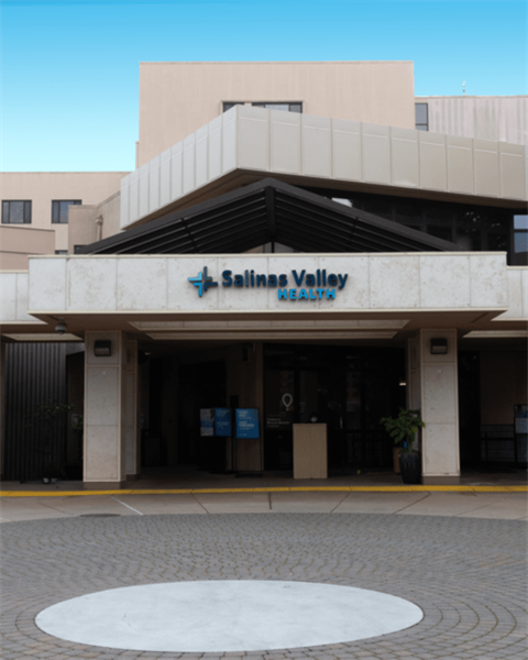 Salinas Valley Health Memorial Hospital at 450 East Romie Lane, location of the seasonal Friday farmers market