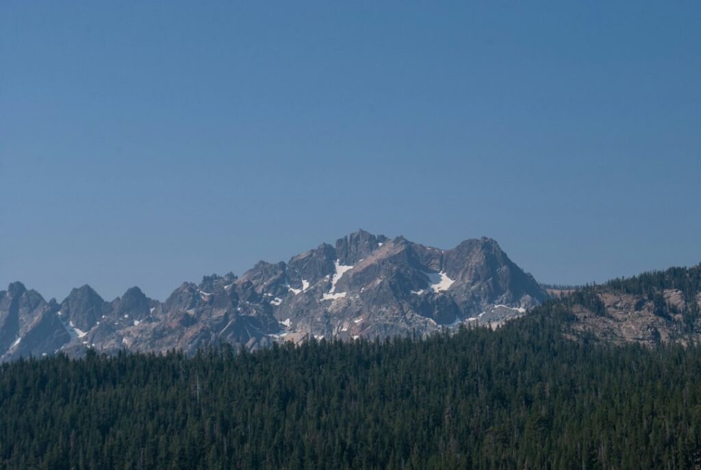 Mountain and forest landscape used illustratively; not a 2026 Sierra City outage photo